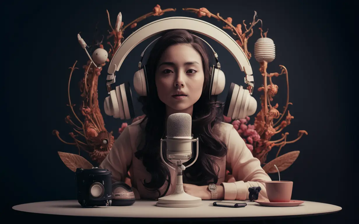 AI podcast production