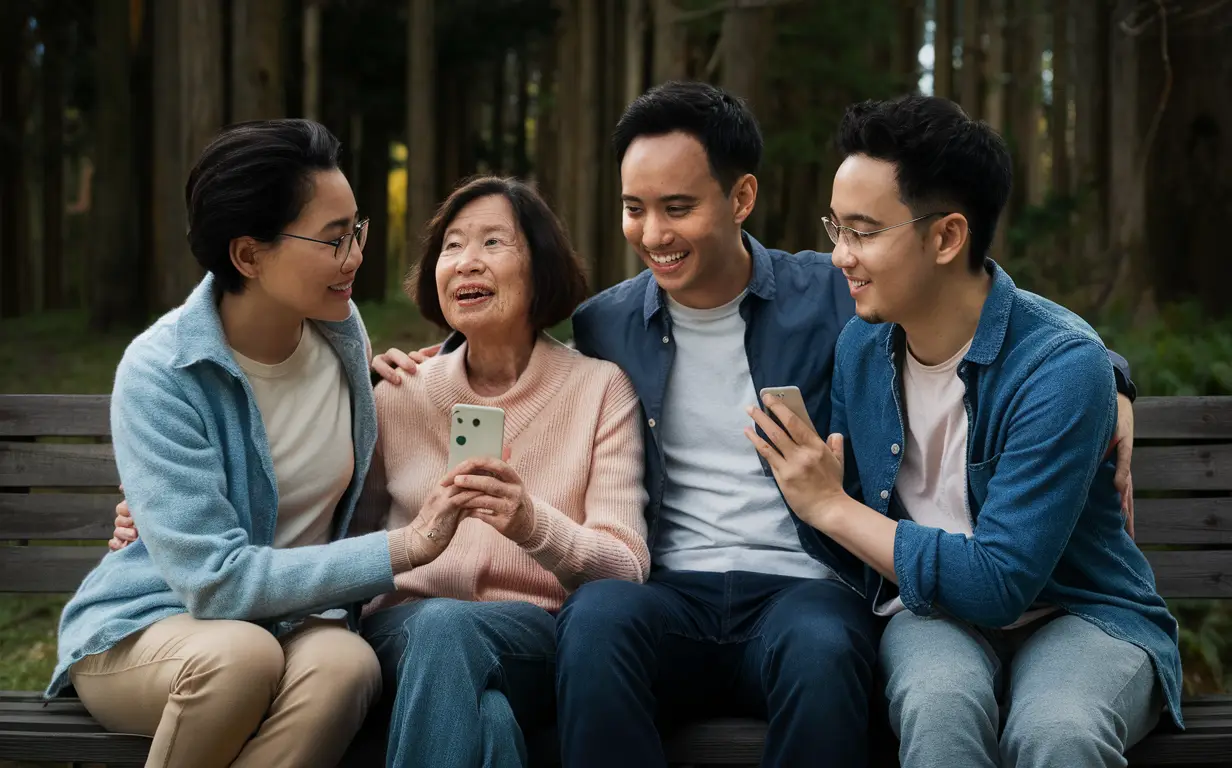 family memory preservation app